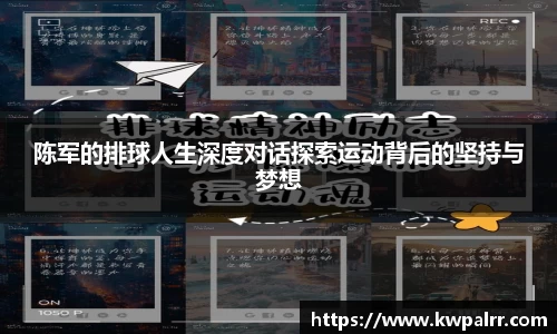 陈军的排球人生深度对话探索运动背后的坚持与梦想